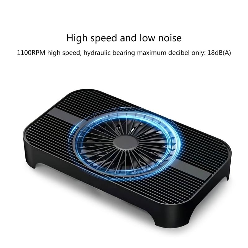 Охлаждающий вентилятор для маршрутизатора с высоким потоком воздуха для компьютерных кулеров, ТВ-бокс, беспроводной DC5V, USB-питание, 290 мм, 170 мм, вентилятор для ПК