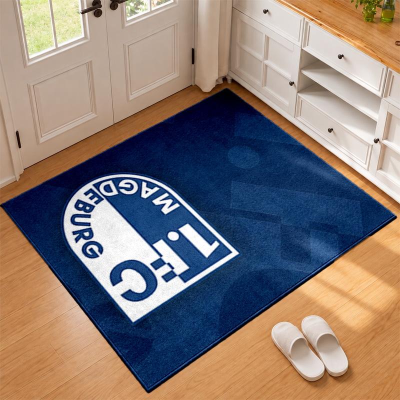1.FC Magdeburg Carpet Door Mat for Living Room or Bedroom Protective Mat Under Chair Office Decoration Christmas Gift Birthday Present