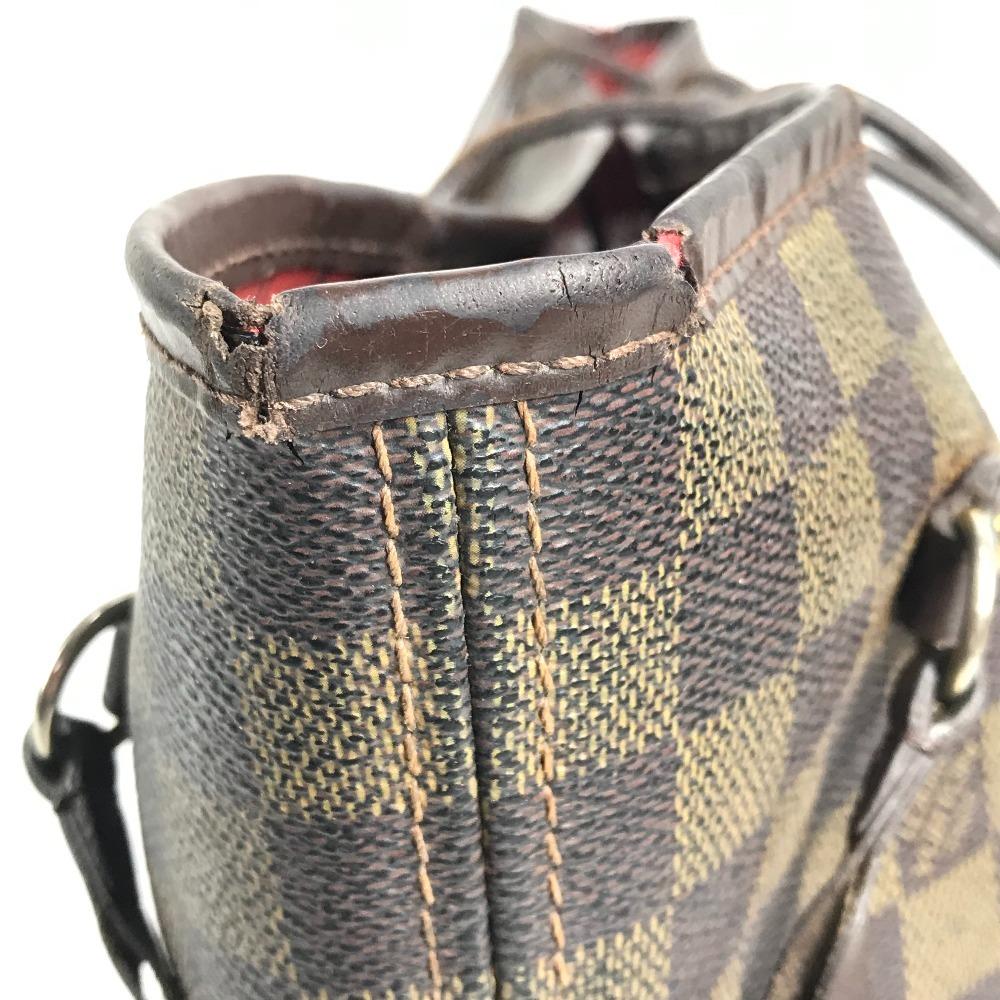 Louis Vuitton N51105 Damier Neverfull MM Shoulder Bag Tote Bag Canvas Ebene