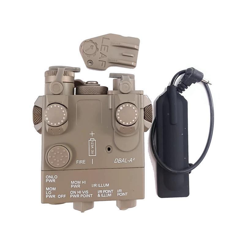 OGL PEQ15 Tactical Battery Box with Green Laser & Infrared Flashlight