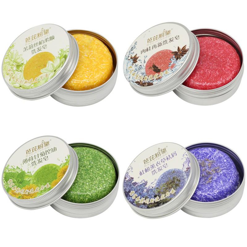 Мыло-шампунь для волос ручной работы Чистое натуральное сухое мыло-шампунь для борьбы с жирностью Уход за волосами от перхоти