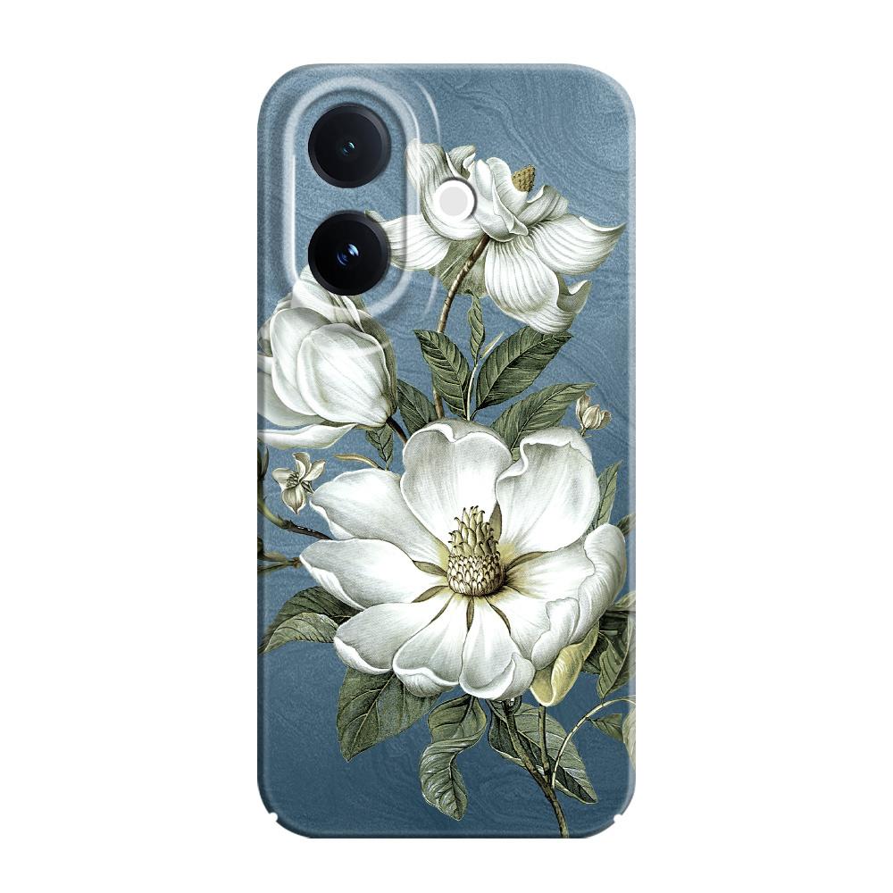 Великолепный чехол для телефона с магнолиями для VIVO V60 V50 V40 Lite V27 V25 V23 V23E V20 Pro 4G 5G Пленка Жесткий чехол