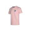 Puma Alphabet Print Crew Neck Sports Short Sleeve T-Shirt Unisex Tops Pink 536768-16