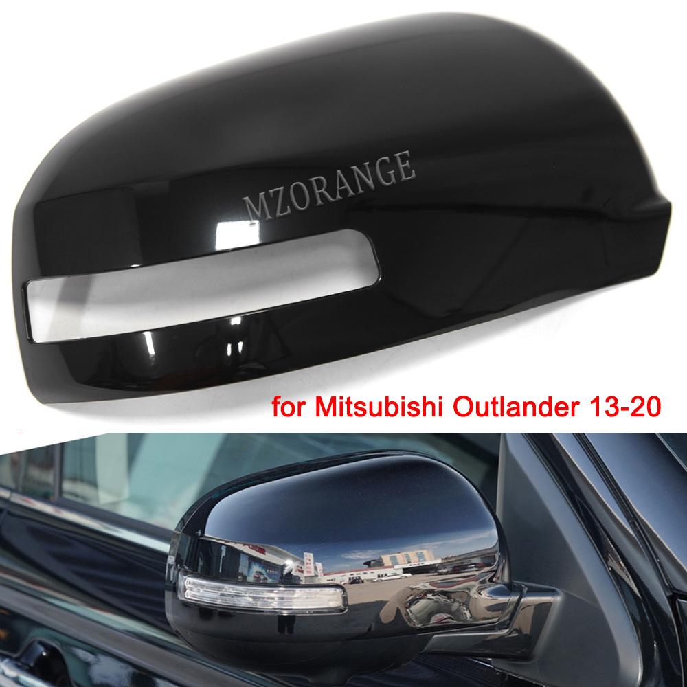 Car Rear View Mirror Cover Cpas for Mitsubishi Outlander 2013 2014 2015 2016 2017-2020 Side Mirror Wing Door Shell Cap Housing
