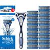 Schick Hydro 5 Базовый держатель и набор сменных лезвий Лезвие в комплекте 17 сменных лезвий