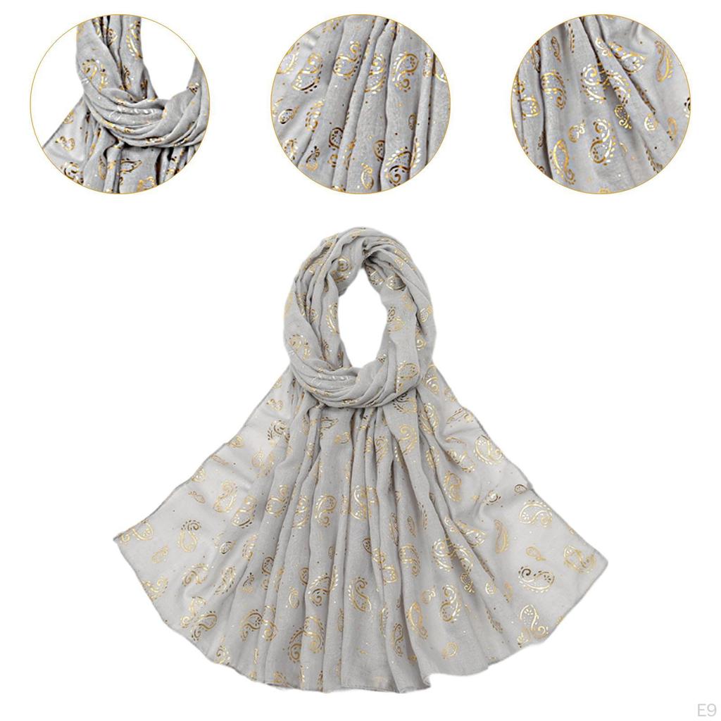 Модный шарф для женщин, удобный, длинный, с принтом, для активного отдыха