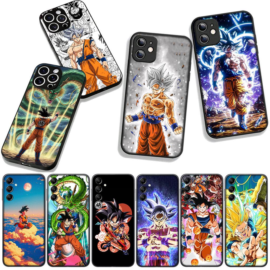 Обои Дракон Сон Гоку Шар Чехол для телефона для Apple iPhone 16 15 14 Plus 13 12 Mini 17 Pro Max + ProMax 16E Air 16+ Корпус