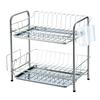 2-Tier Dish Drainer Basket, Stainless Steel, Sweezy HC-305