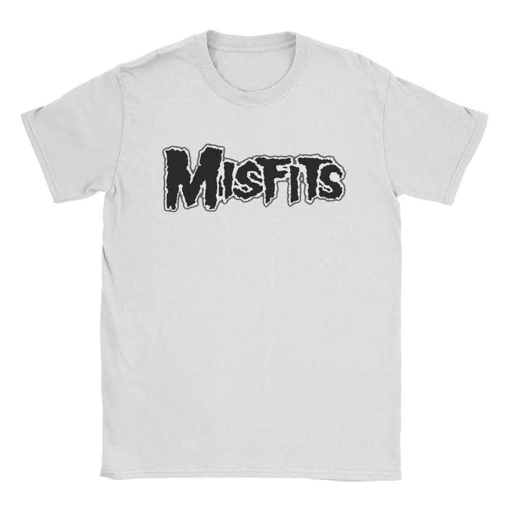 Misfits-Symbol Men's T Shirt Novelty Tee Shirt Short Sleeve Crewneck T-Shirt 100% Cotton Party Clothing