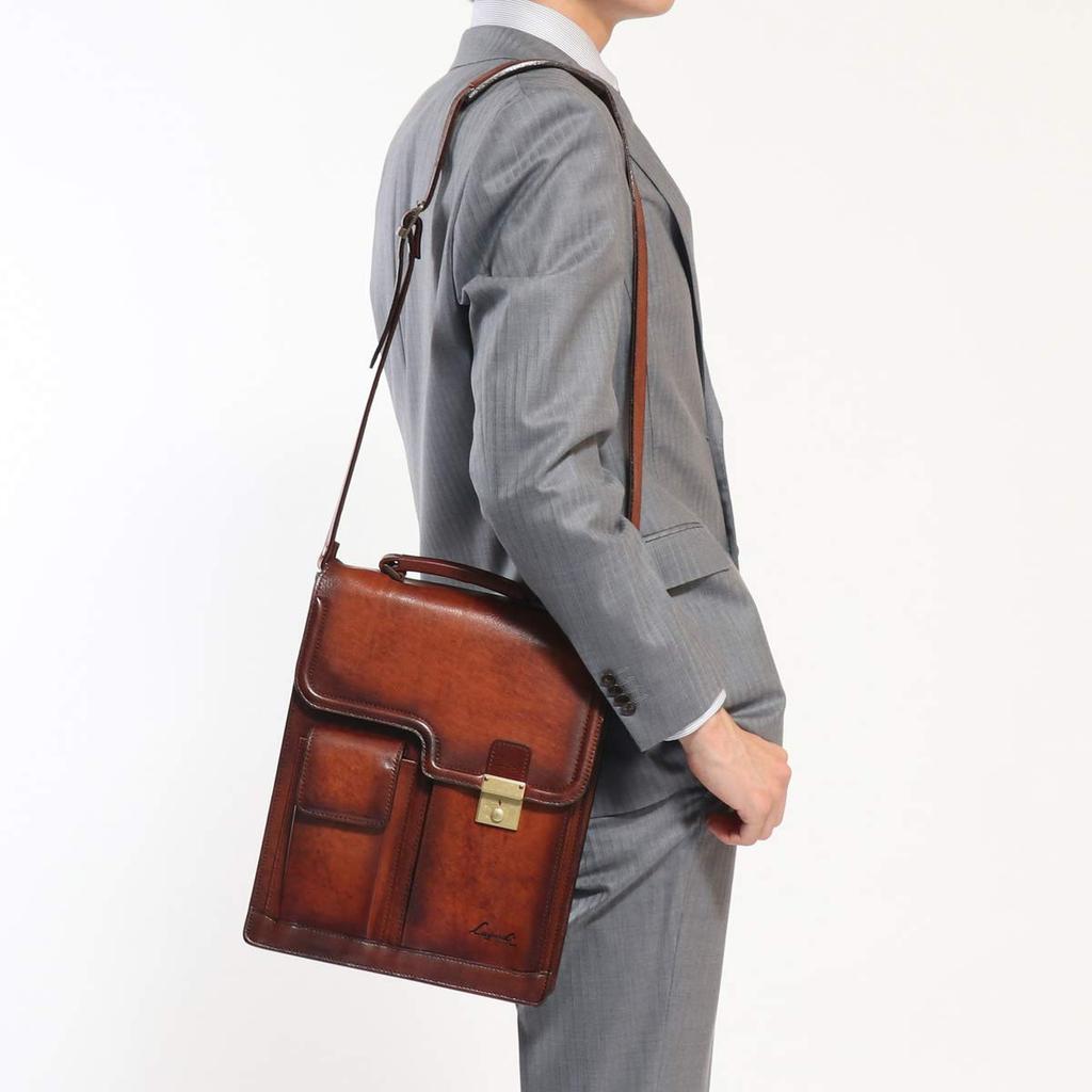 Aoki Bag G3 Shoulder Bag 5221 [Luggard] [Aoki Bag] Brown/50
