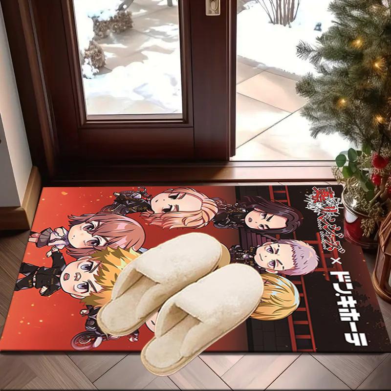Tokyo anime Carpet, Chair Rug,Rug for Office Bedroom living rooms, Doormat decor Fan Gift Christmas Gift