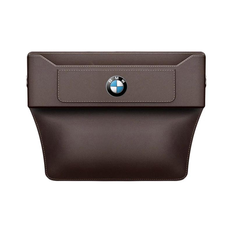 VLBA5 Car Seat Gap Organizer Seat Crevice Slot Storage Box for BMW E46 E39 E38 E90 E60 F10 F30 F35 F07 G20 G30 G18z3 z4 x3 x5 x6
