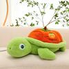 Cute And Cuddly Plush Toy Good Persimmon Turtle For Kids And Girls, Cartoon Style