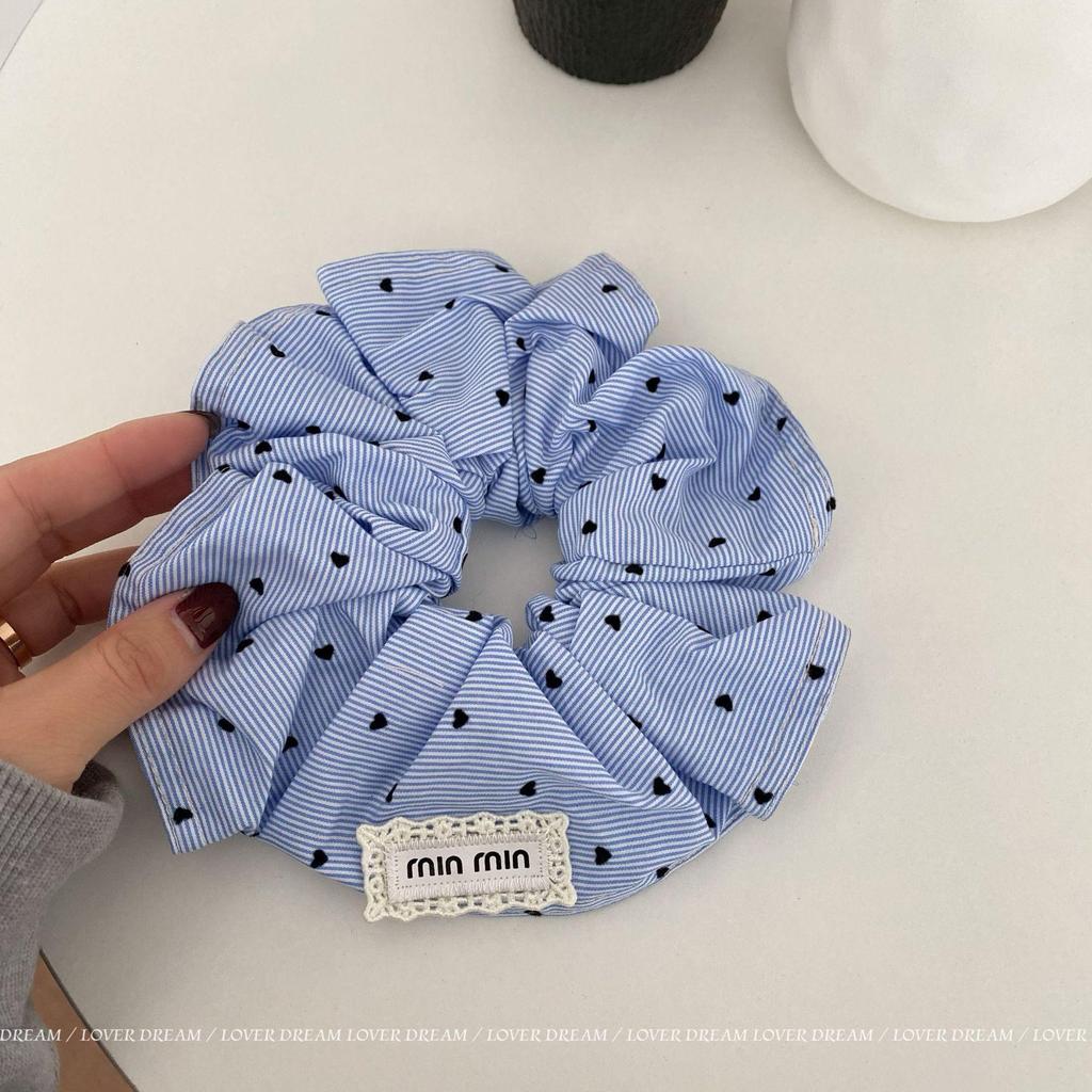 French-Korean Double-Layer Ballet Lace Extra Large Hair Scrunchie