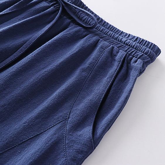 Большие размеры S-9XL Мужской японский кардиган-кимоно Комплект брюк Хлопок Лен Костюм самурая Харадзюку Свободная куртка Костюм