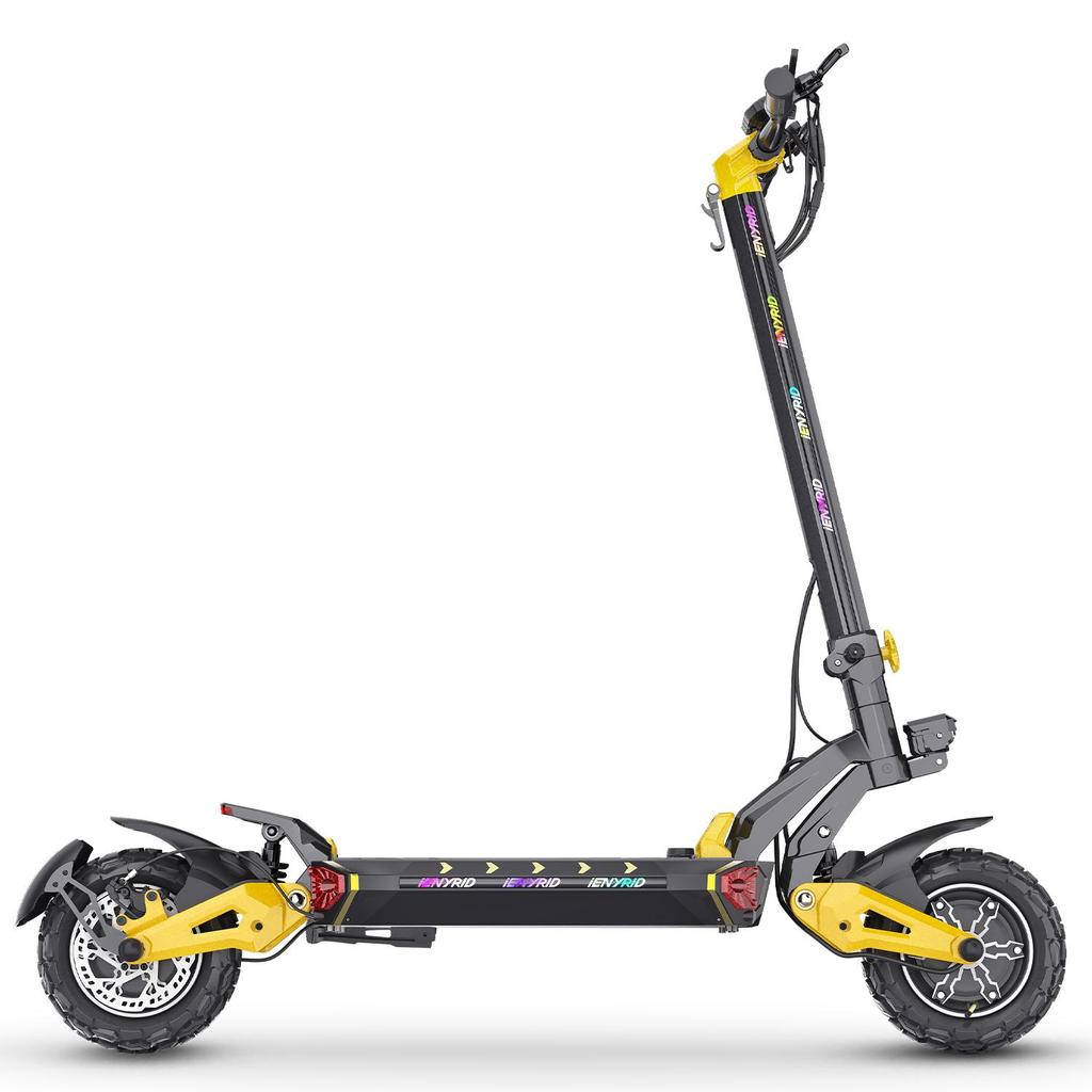 IENYRID IE-ES60 All-Terrain Electric Scooter 1200W*2 Dual Motor 48V23Ah Battery Outdoor EScooter 11 Inch Off-Road Tires Folding E-Scooter