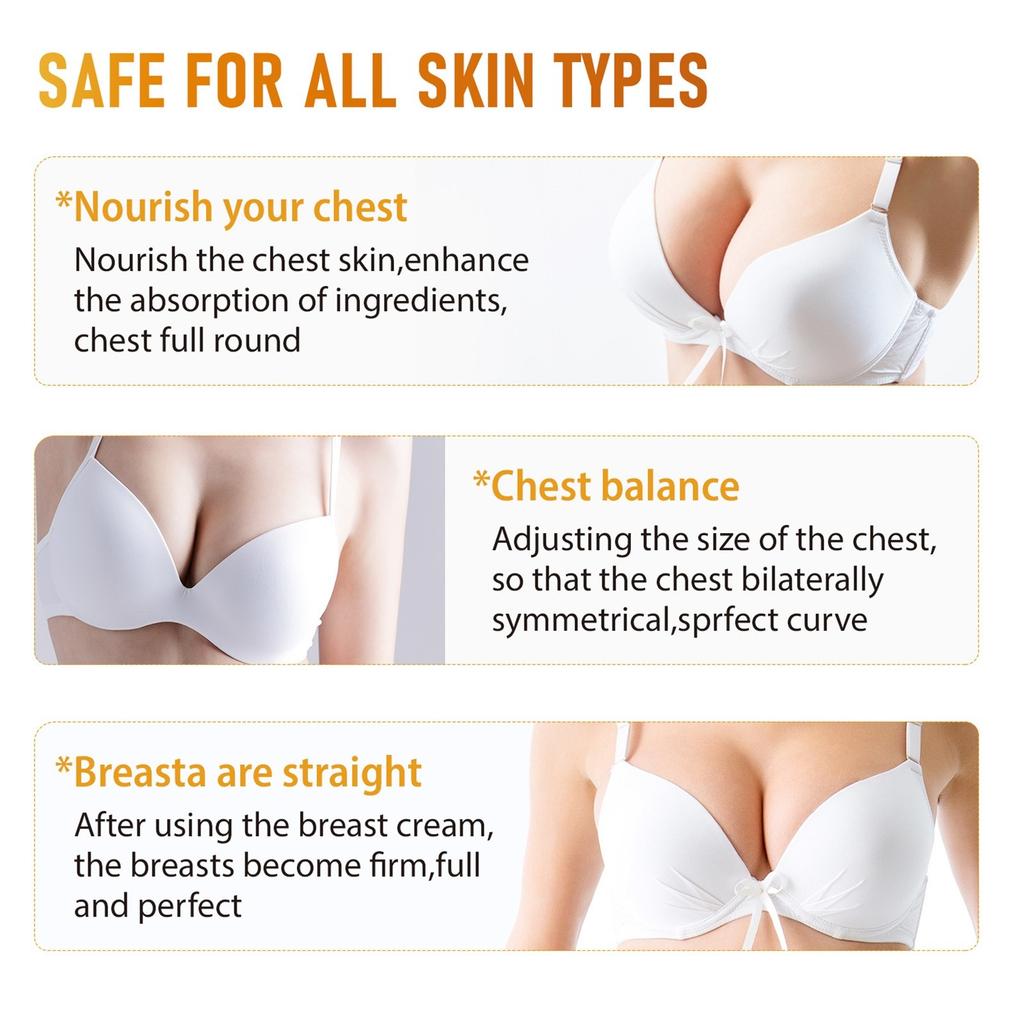Beauty Cream, Breast Care Postpartum Droop Volumizing Cream Breast Enlargement Firming And Straightening Nourishing Cream