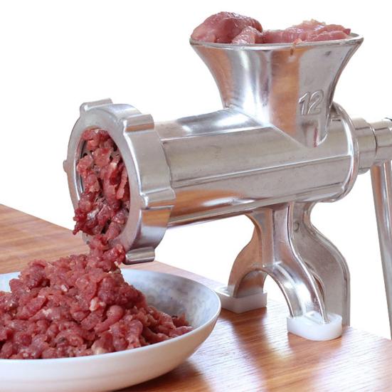 Kitchen Multifunction Meat Mincer Handheld Hand Crank Grinder Sausage Noodles