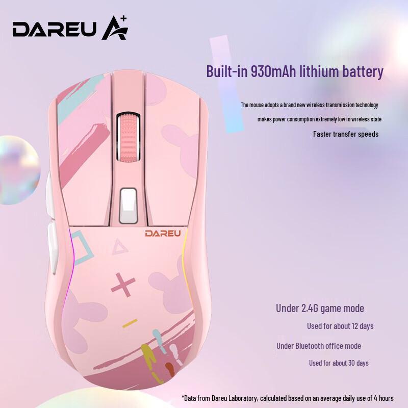 Игровая мышь DAREU A950 с тремя режимами