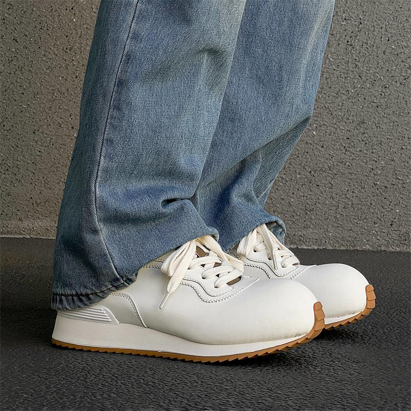 2024 Мужская универсальная трендовая спортивная повседневная обувь Дерби Модные кроссовки на платформе для увеличения роста 24719-J