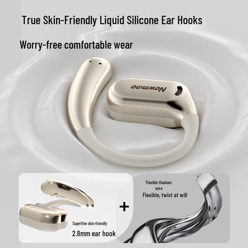 Newmine S1 Bone Conduction Bluetooth Ear-hook Headphones