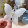 Colorful Butterfly Hair Claw Clip Matte Hairpin New Hair Clip  Women
