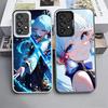 Genshin Impact Kamisato Ayaka Soft Phone Case for Samsung A17 A16 A15 A14 A13 A57 A56 A55 A54 A53 A37 A36 A35 A34 A33 A26 A25 A2