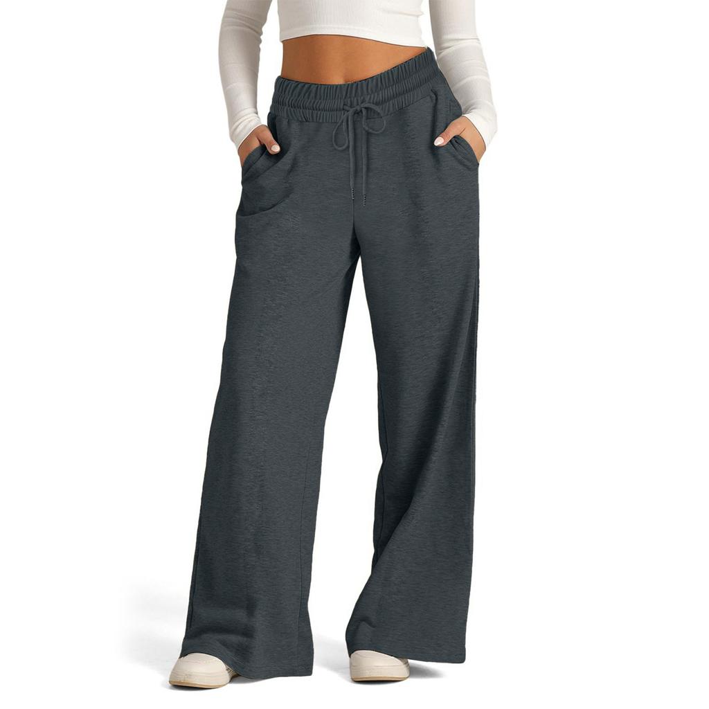 Women's High Waisted Wide Leg Sweatpants Casual Yoga Jogger Pants