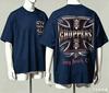 West Coast Choppers Футболка для фаната Унисекс Унисекс Харадзюку Оверсайз Унисекс С коротким рукавом Уличная одежда Высокое качество Для пар Мягкая