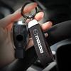 Car Wheel Tire Valve Stems Cap Auto Badge Keychain Suede Keyring For Mazda 2 6 3 CX5 CX80 CX70 CX90 MX30 CX60 CX50 CX30 BT50 e-T k1