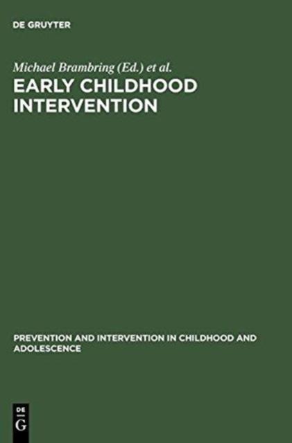 Книга Early Childhood Intervention : Theory, Evaluation, and Practice