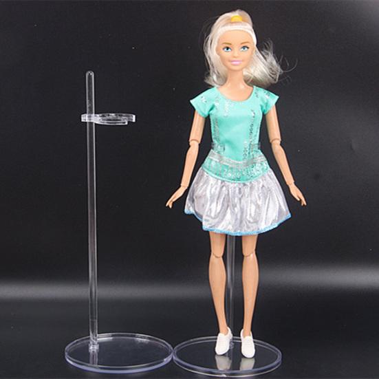 10 шт. акриловые подставки для кукол, регулируемый зажим на талии, прозрачная подставка для кукол 9-11 дюймов, стабильные и универсальные аксессуары для кукол