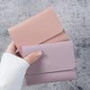New Cute Women Small Wallets Girl Hasp Credit Card Holder for PU Leather Coin Purse Female Wallet Short Purses for Women Gift