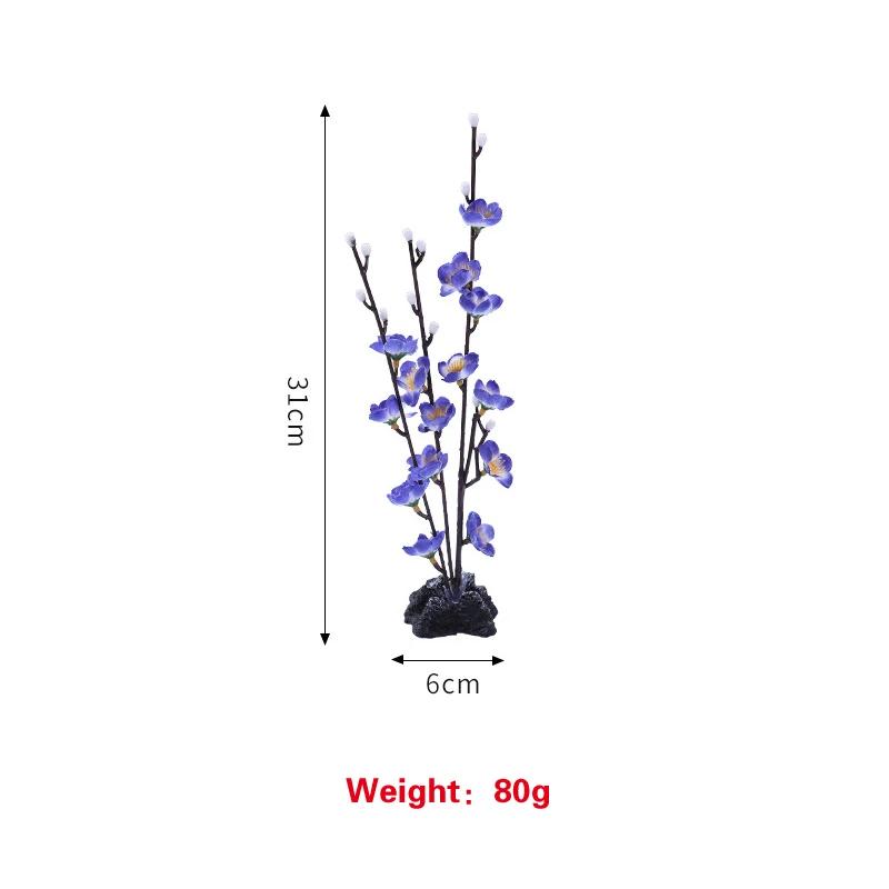 Декоративные цветы и растения Японские блюда барбекю Украшенное блюдо из морепродуктов Декоративные украшения Суши-сашими-ассорти -B