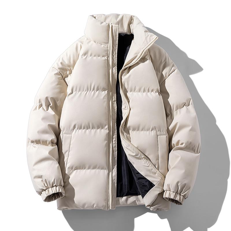 Мужская зимняя парка, ветровка, хлопковая стеганая куртка, пальто, теплая верхняя одежда