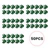 Зажим для растений 50 шт. Соединители Прочные для вьющихся овощей и фруктов Фиксаторы для садовых шестов Соединители для шестов защиты от солнца