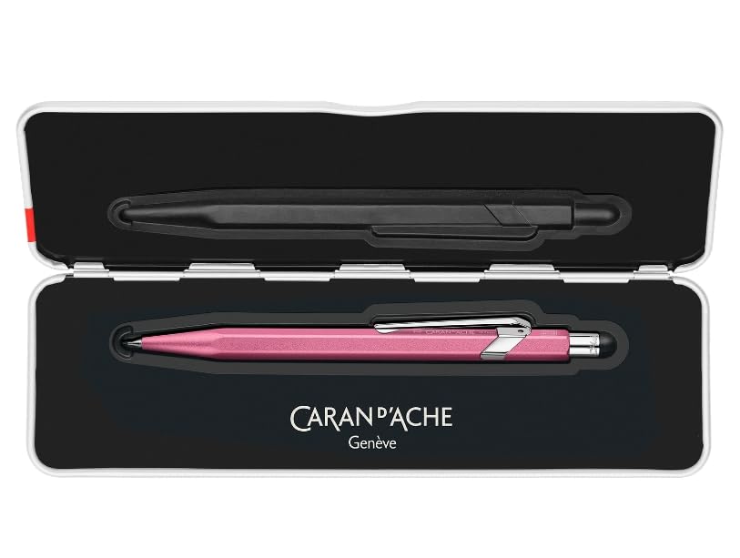CARAN Mechanical Pencil 849 Color Matte X Pink Metal Can Officially Imported D'ACHE MF0844-591 0.5mm