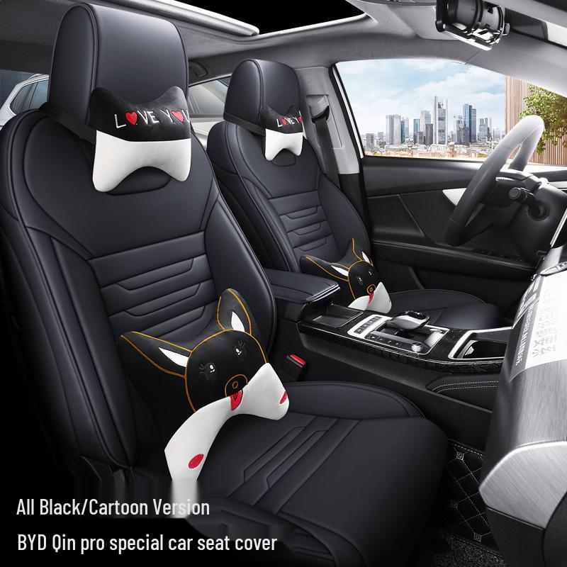 LS Custom Чехол на сиденье автомобиля с полной защитой для BYD Qin Pro - Спортивный дизайн для любого сезона