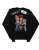 Mens Toy Story 4 Buzz Woody And Bo Peep Poster Sweatshirt