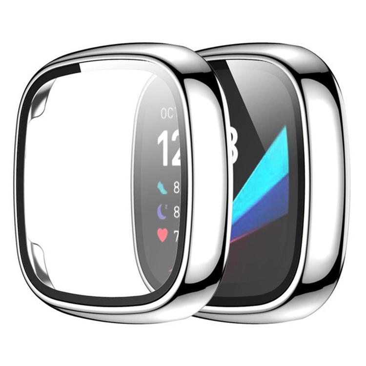Tempered‑Film Integrated Hard‑PC Full‑Edge Shock‑Resistant Watch Protective Shell For Fitbit Versa 4 Smart Watch