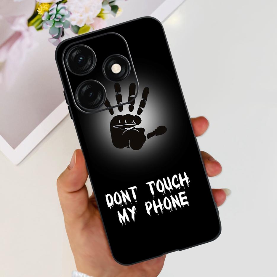Чехол для Tecno Spark 20C BG7n BG7 Стильный окрашенный чехол Мягкий ТПУ Матовый чехол для телефона Для Tecno Spark 20 Pro Plus Spark20 20C Бампер