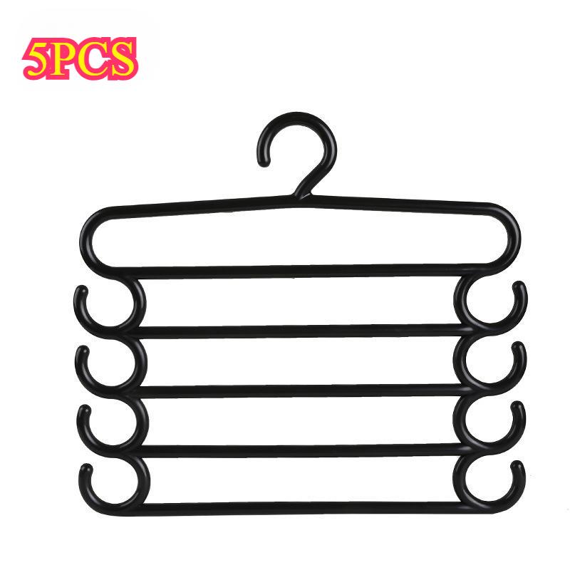 Вешалки для одежды Вешалки для брюк Вешалки для полотенец Шарфы Вешалки Держатели для брюк 5-слойные вешалки для одежды Организация хранения в шкафу