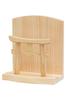 Ottostyle.jp Shinto Shrine Torii Gate Wall-Mounted Amulet Holder, Stylish and Easy for Rentals. Plasterboard, Pin-Mounted, Compact and Lightweight,