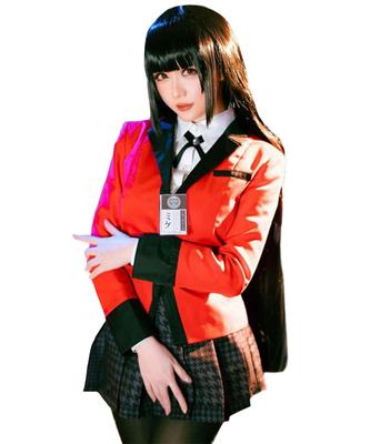 Аниме-парик, костюм, наряд в стиле Юмеко Джабами из Kakegurui [milky time], (M)