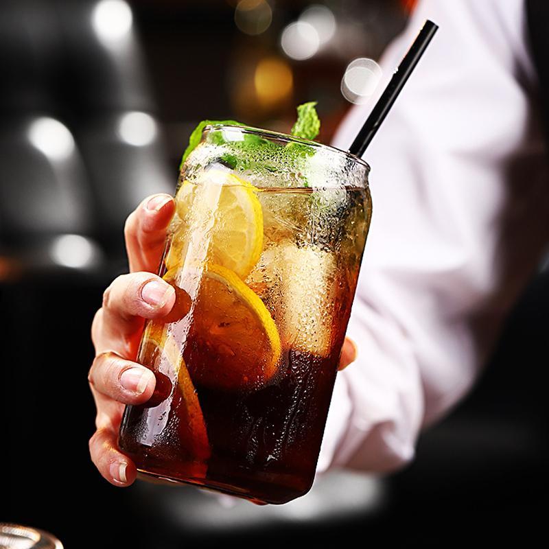 2 шт. стеклянная кружка, чашка для холодного кофе, коктейльный стакан, пивная кружка, домашняя вечеринка, стаканы для напитков, молока, сока, чая с пузырьками, стеклянная кружка, посуда для напитков