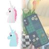 Iphone Silicone Case With Embossed Rainbow Horse For Creative And Cute Phone Protection