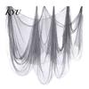 Scary Gauze Fabric Halloween Coarse Mesh Fabric, Polyester Cotton Decor for Haunted Eerie Atmosphere House, Spooky DIY Scene Decoration, Creepy Party
