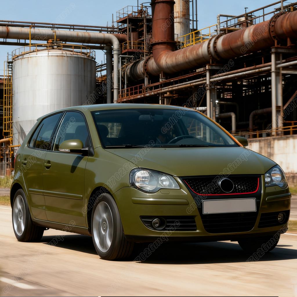 Для Volkswagen Polo GTI 2005 2006 2007 2008 2009 Автомобильная Передняя Решетка Воздухозаборника Комплект Декоративных Защитных Крышек Радиатора