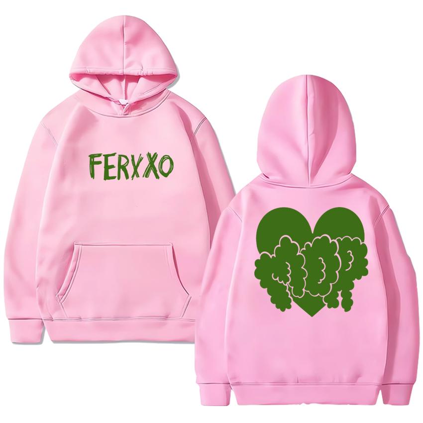 High Quality FERXXO Feid album music printed Sweatshirt Men women harajuku fashion Hoodies Unisex Fleece Long sleeve pullovers
