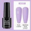PHOENIXY 5ML Long-lasting Gel Nail Polish Top Base Coat Needed UV LED Soak-off Gel Nail Varnishes
